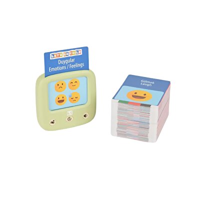 LC Öğreti̇ci̇ Türkçe ve İngi̇li̇zce Konuşan Kartlar Yeşi̇l