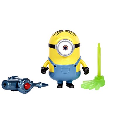 Minions 10 cm Hareketli Film Figürleri - Stuart Yapışkan El GMD94