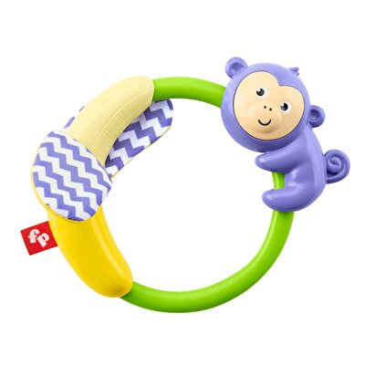 Fisher Price Sevimli Dostlar Dişlik ve Çıngıraklar Maymun GGF06