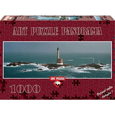 Art Puzzle 1000 Parça Les Roches Lighthouse