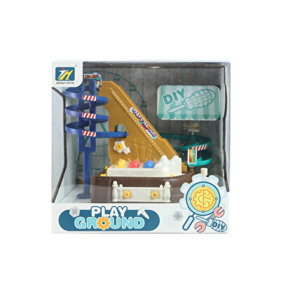 Lunapark Kaydırak Eğlencesi