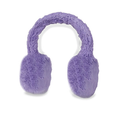 Peluş Kulaklık Mor