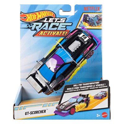 Hot Wheels Let s Race Activate Tekli Arabalar Gt-Scorcher JJX20