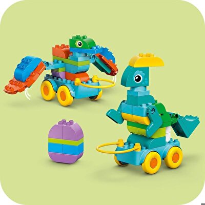 LEGO Duplo 3’ü 1 Arada Tekerlekli Dinozorlar 10451