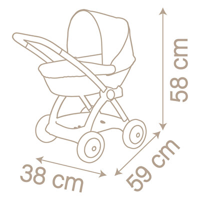 Smoby Baby Nurse Oyuncak Bebek Arabası