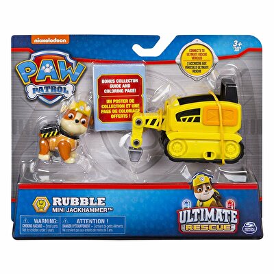 Paw Patrol Özel Görev Araçları S2 Rubble Mini Jackhammer