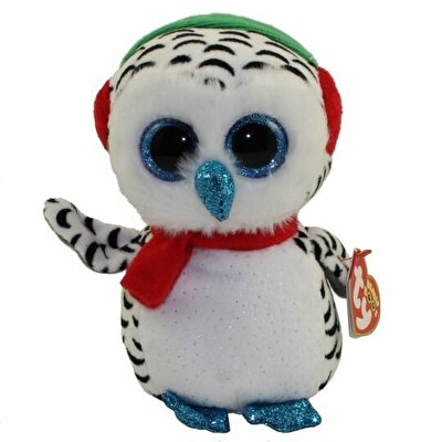 TY Beanie Boo's Kar Kıyafetli Baykuş 15 Cm