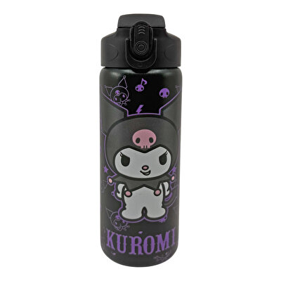 Kuromi Çelik Siyah Matara 600 Ml