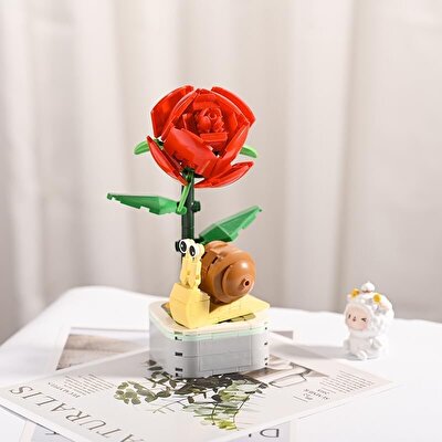 Mega Çi̇çekler ve Böcekler Yapı Blokları Salyangoz