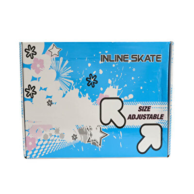 Işıklı Paten Mavi Yeşil M Beden 35-38