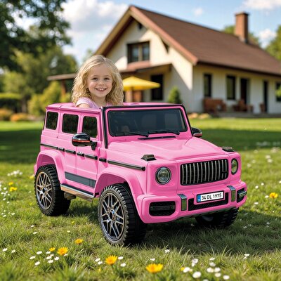 Dolu Urban 12 Volt Uzaktan Kumandalı Araba Pembe