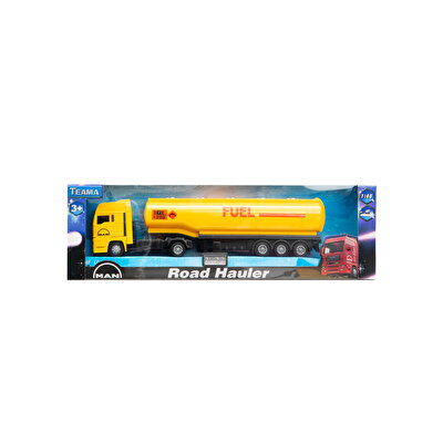 Teama 1:48 Ölçekli Man Kargo Tırı Sarı Tanker