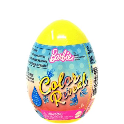 Barbie Color Reveal Renk Değiştiren Sürpriz Hayvan Figürü Seti Sarı