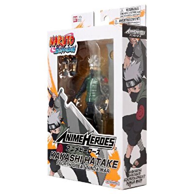 Naruto Anime Hatake Kakashi 4 Büyük Ninja Savaşı Figürü 16 cm