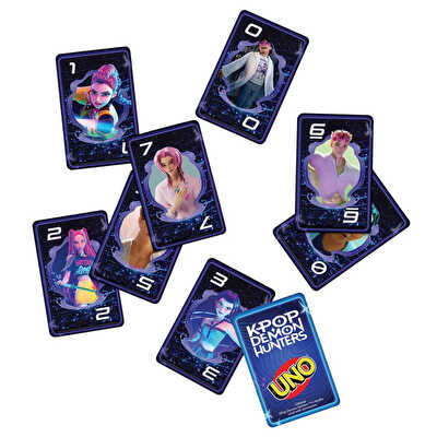 UNO K-Pop Demon Hunters Kart Oyunu JRV01