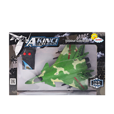 Uzaktan Kumandalı 2 Fonksiyonlu Savaş Uçağı