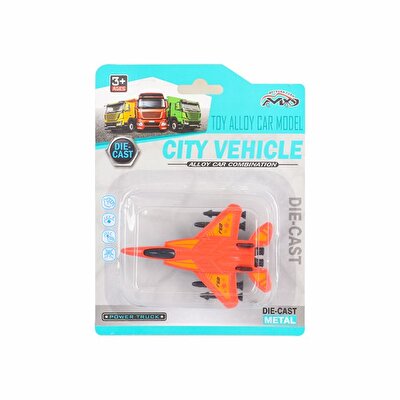 4 Renkli Savaşçı Uçak Turuncu