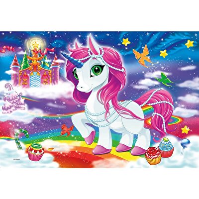 Ks Puzzle Pony Unicorn Jumbo Boy Puzzle 12 Parça