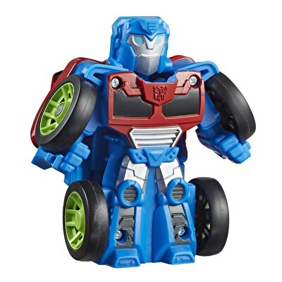 Transformers Rescue Bots Mini Robot Yarışçılar Optimus Prime