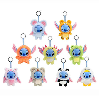 Disney Stitch Yuyu Peluş Anahtarlık Sürpriz Paket