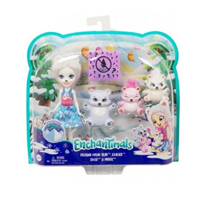 Enchantimals Aile Serileri Oyun Seti Pristina Polar GJX47