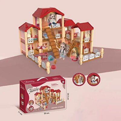 Kutulu Kurmalı Maket Ev Seti