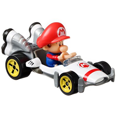 Hot Wheels Mario Kart Karakter Araçlar Baby Mario GRN12