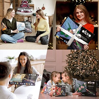 OKTO The Kiss 3D Duyusal Sanat Seti