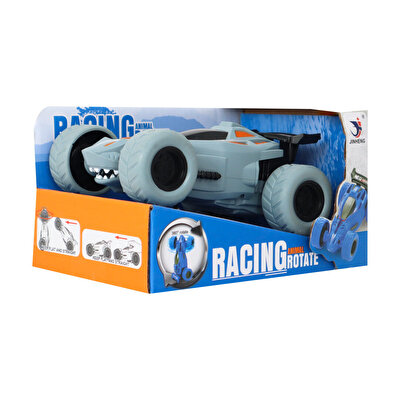 Akrobatik Sürtmeli Yarış Arabası Gri