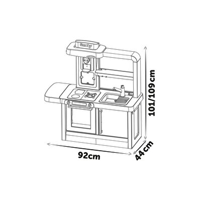 Smoby Tefal Evo Mutfak Seti