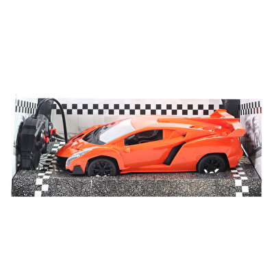 Uzaktan Kumandalı Şarjlı Turuncu Araba