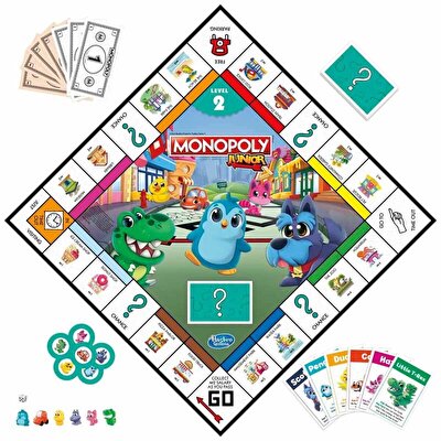 Monopoly Junior 2'si 1 Arada F8562