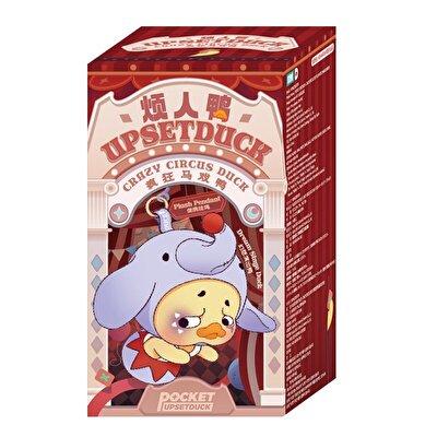 Upset Duck Crazy Circus Serisi Peluş Anahtarlık Sürpriz Paket