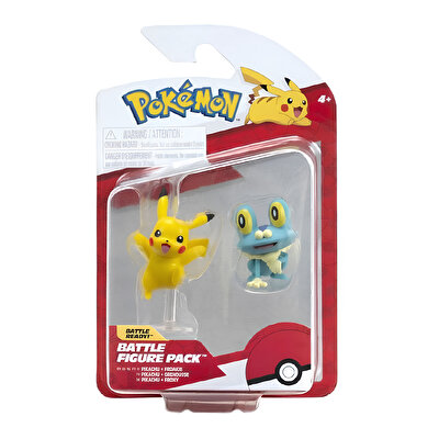 Pokemon Battle 2'li Figür Seti Pikachu ve Froakie