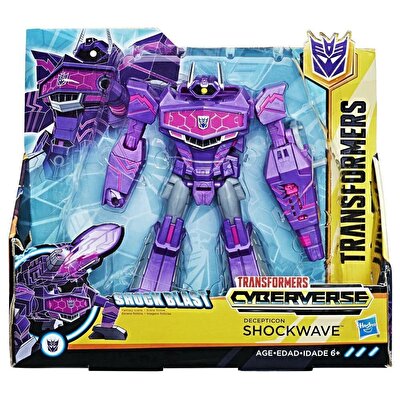 Transformers Cyberverse Büyük Figür Shockwave (E1909)