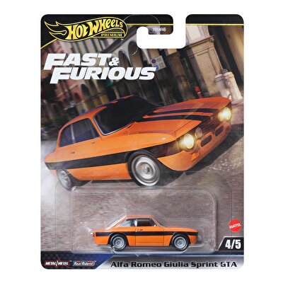 Hot Wheels Hızlı ve Öfkeli Premium Arabalar Alfa Romeo Giulia SprintT GTA JBM04