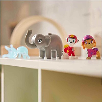 Paw Patrol Pups Jungle Kahramanlar Marshall Skye & Elephant