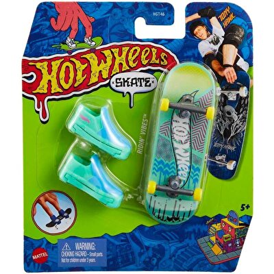Hot Wheels Skate Parmak Kaykay ve Ayakkabı Paketleri Ridin Vibes HGT54