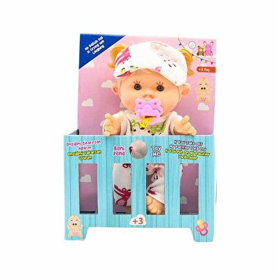 Ağlayan Bebiş Bebek Beyaz Dinozorlu