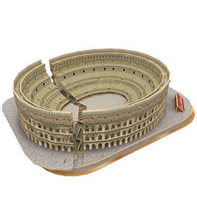 Cubic Fun 3D Puzzle 84 Parça The Collesium İtalya