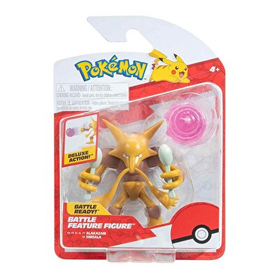 Pokemon Battle Aksi̇yon Fi̇gürler Alakazam