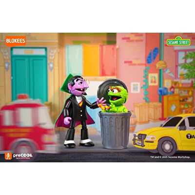 Blokees Sesame Street preCOOL S2 Figür Yapım Seti Von Count