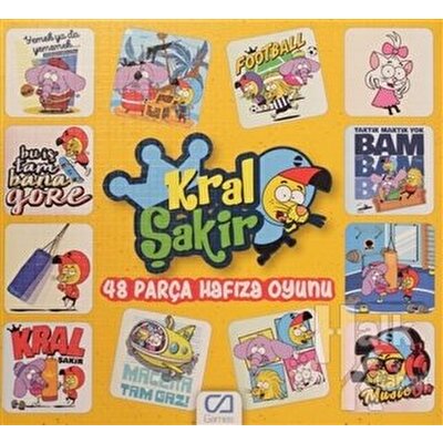 Kral Şakir Memory Hafıza Oyunu 48 Parça