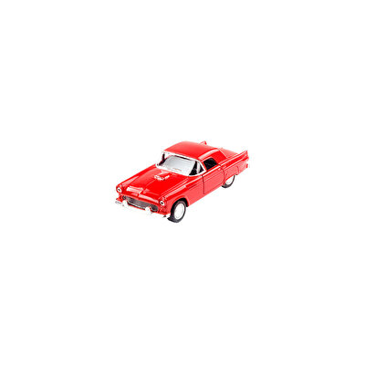 Die Cast 1:32 Klasik Çek Bırak Araba Kırmızı