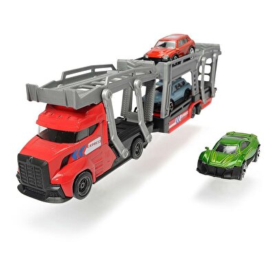 Dickie Toys Car Carrier Otomobil Taşıyıcı Tır Kırmızı