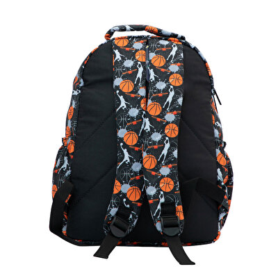 Kaukko Kids Love Basket Desenli Sırt Çantası L5134