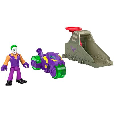 Imaginext DC Super Friends Aksiyon Figürü ve Fırlatma Seti The Joker Launcher