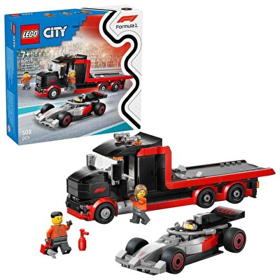 LEGO City Audi F1® Yarış Arabalı F1 Sergileme Kamyonu 60493