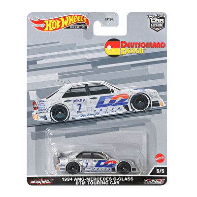 Hot Wheels Car Culture Arabalar 1994 AMG Mercesdes C Class DTM Touring Car HCJ80