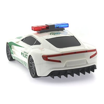 Sürtmeli Sesli ve Işıklı Spor Polis Arabası JA001